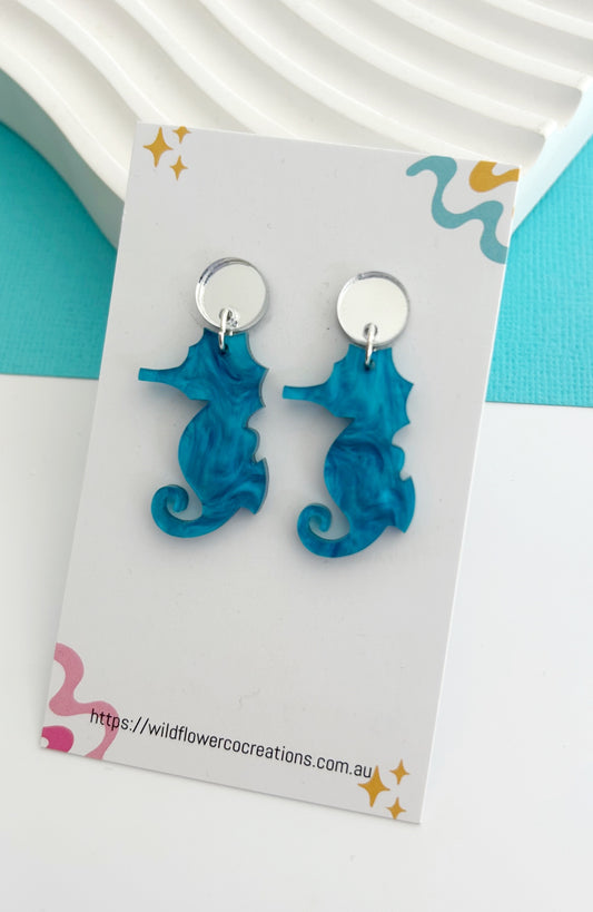 Charming Seahorse Dangles