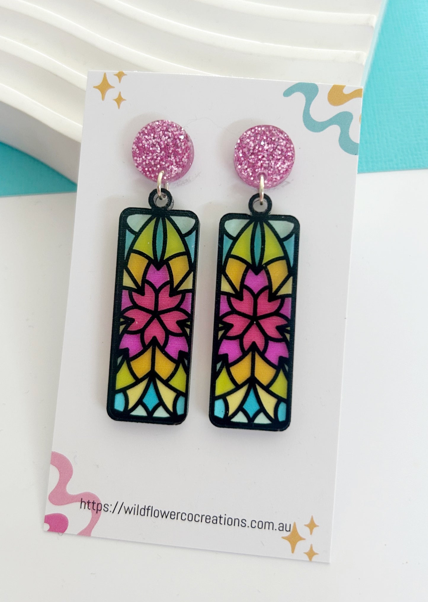 Stained Glass - rectangle