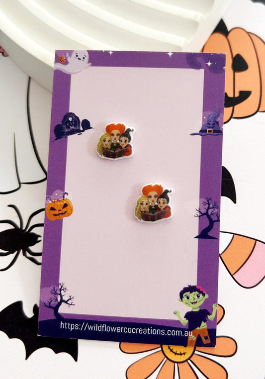 Sanderson Sisters Studs