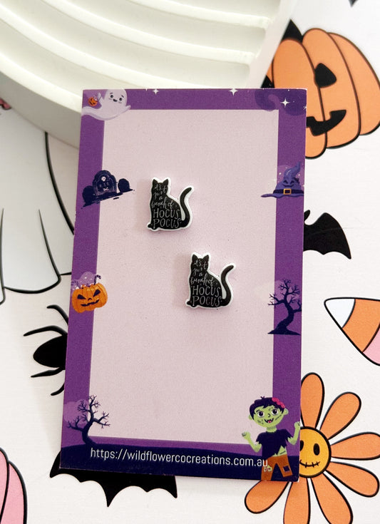 Sanderson Sisters Cat Studs