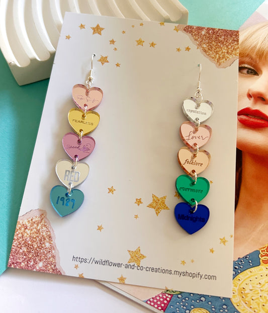 THE ERAS TOUR Heart Dangles