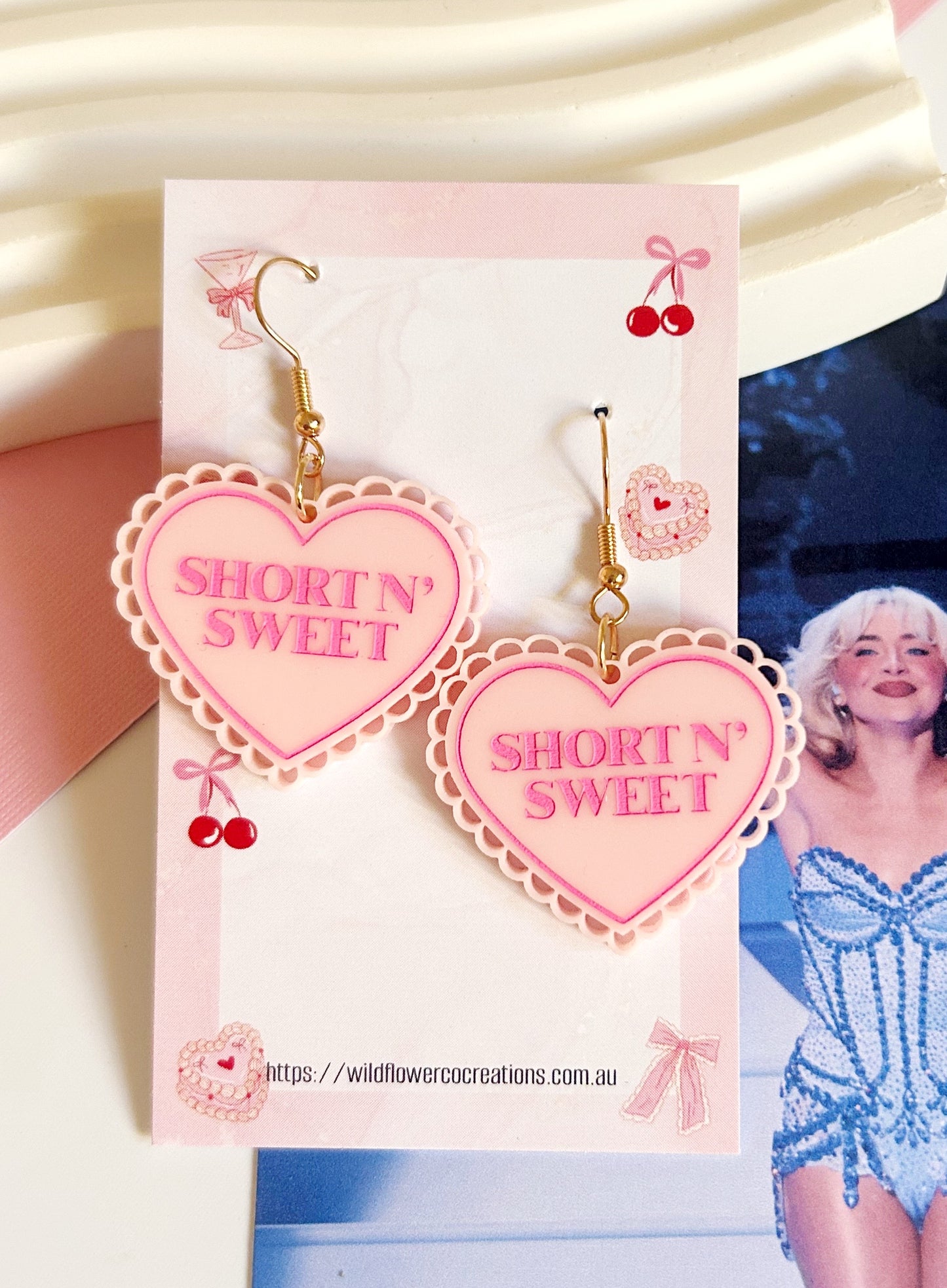 Short n Sweet Statement Dangles