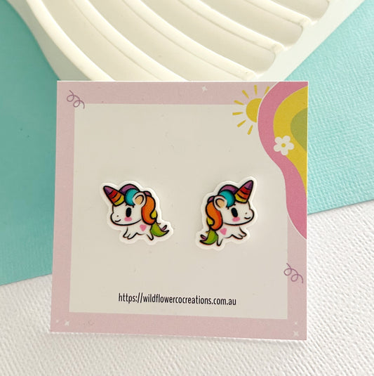 Unicorn Studs