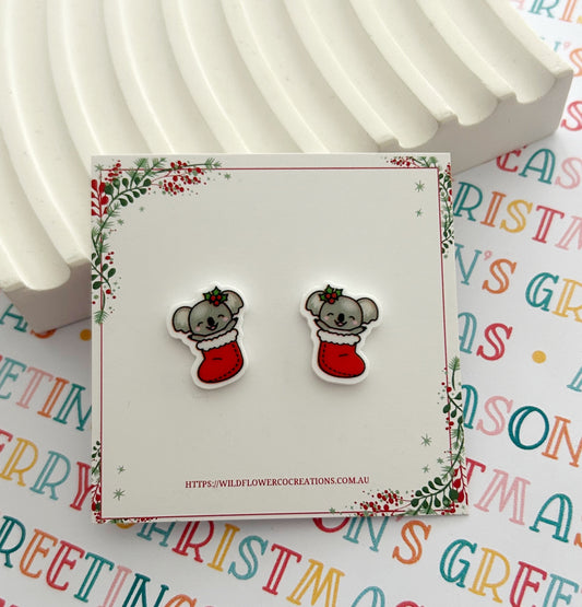 Auzzie Christmas Studs