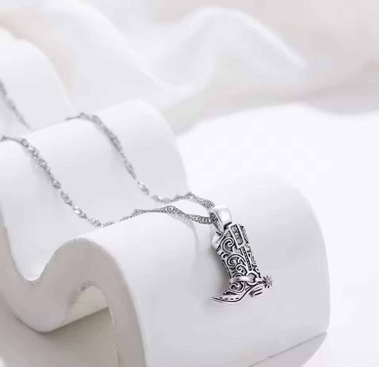 Cowboot Necklace
