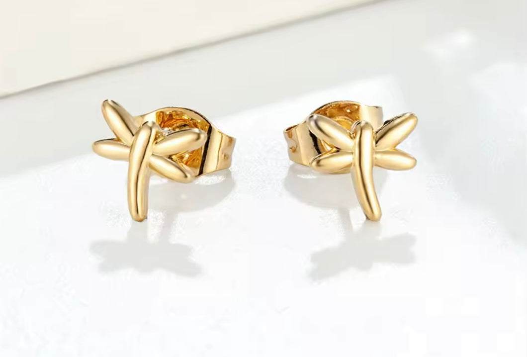 Solid dragonfly Studs