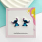 Blue Alien Studs
