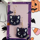 Midnight Cat Dangles