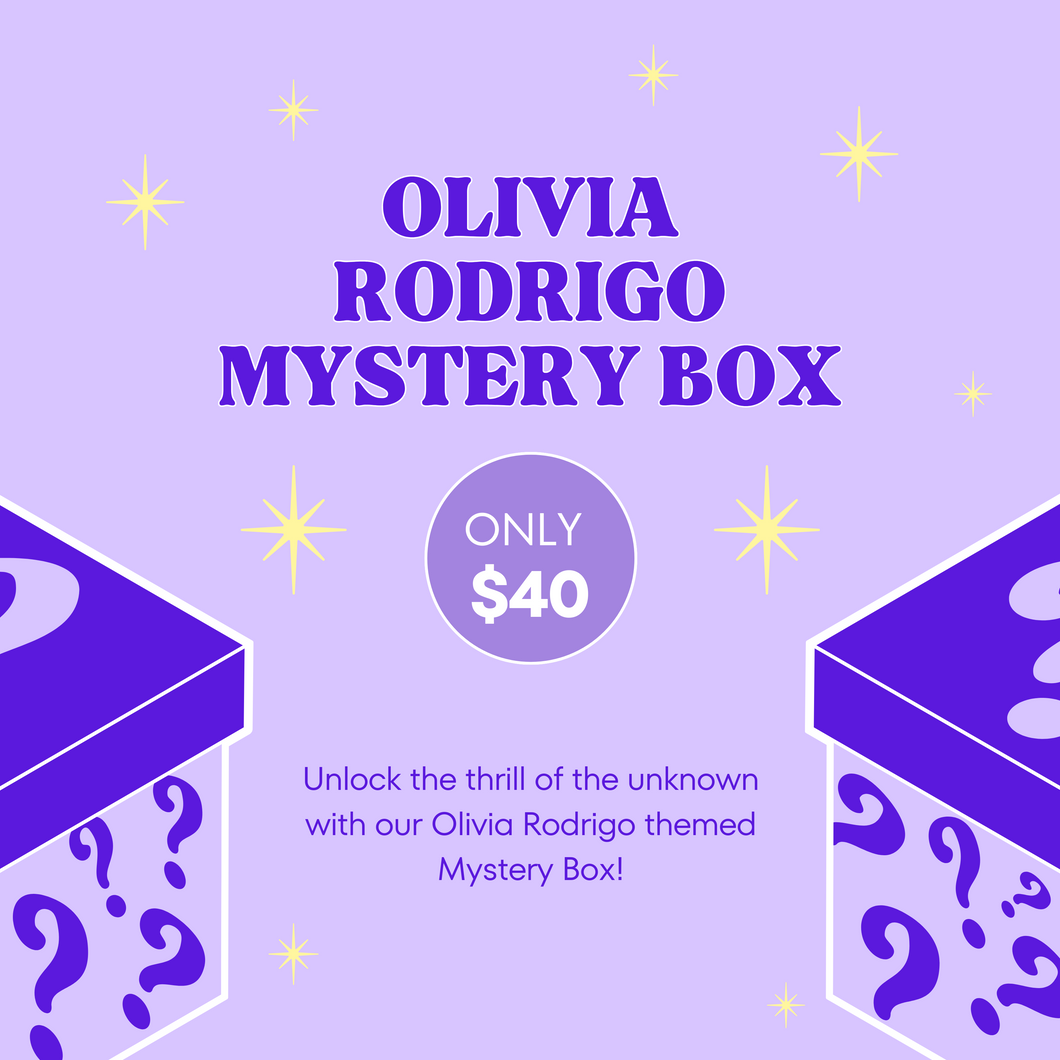 Olivia Rodrigo Mystery Boxes