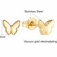 Solid Butterfly Studs
