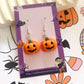 Pumkin clay drops