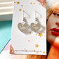 Swiftie - Silver Heart Dangles