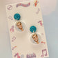 P!NK drop dangles - blue