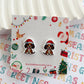 Beagle Christmas Studs