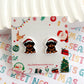 Rottweiler Christmas Studs