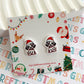 Dalmatian Christmas Studs