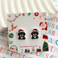 Shih Tzu Christmas Studs