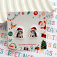 Cat Christmas Studs