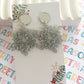 Snowflake Christmas Dangles