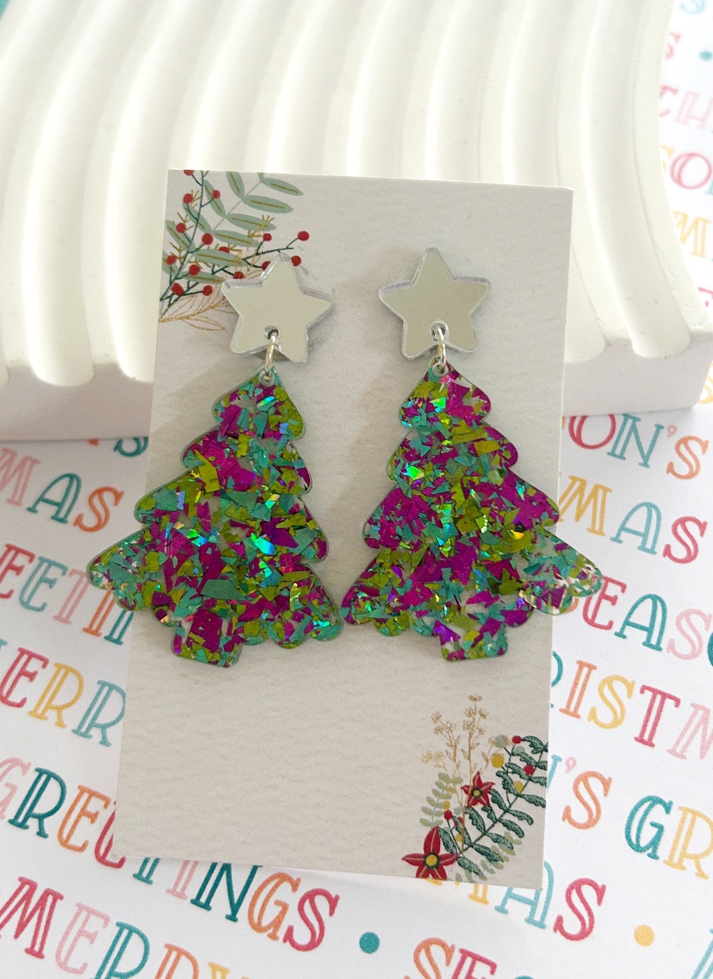 Fir Christmas Tree Dangles