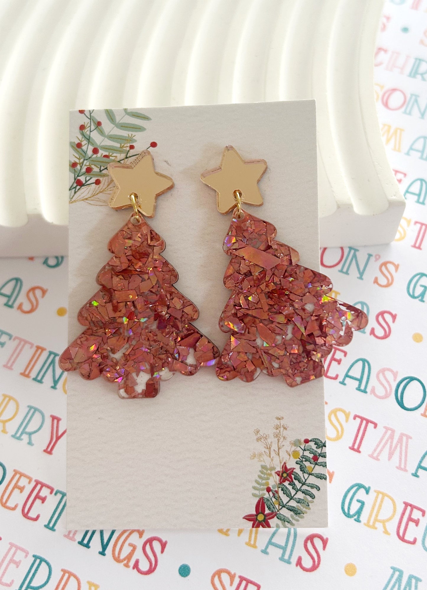 Fir Christmas Tree Dangles