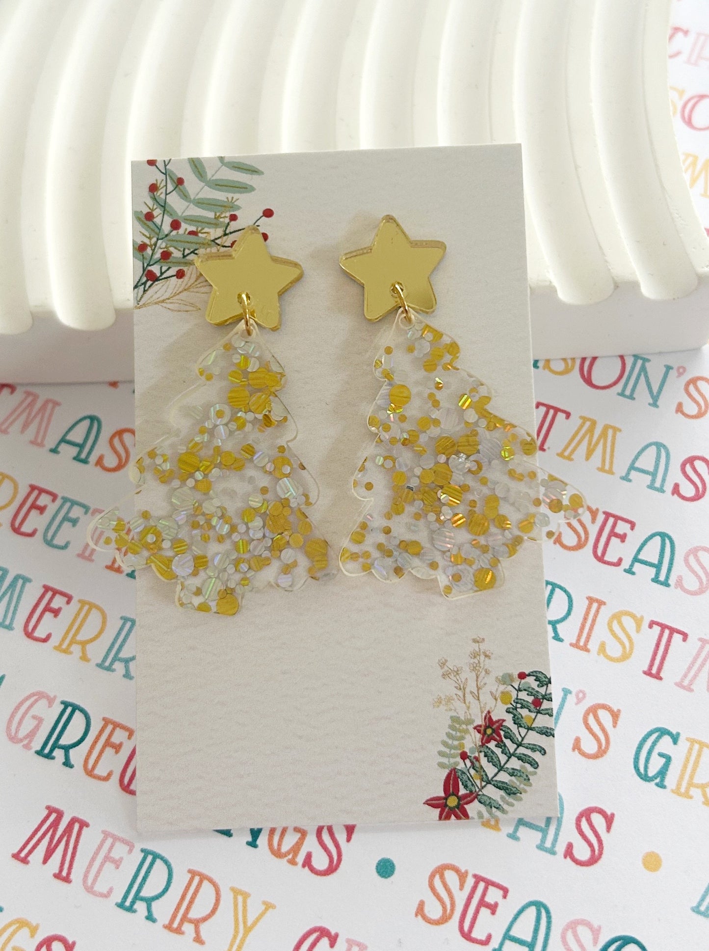 Fir Christmas Tree Dangles
