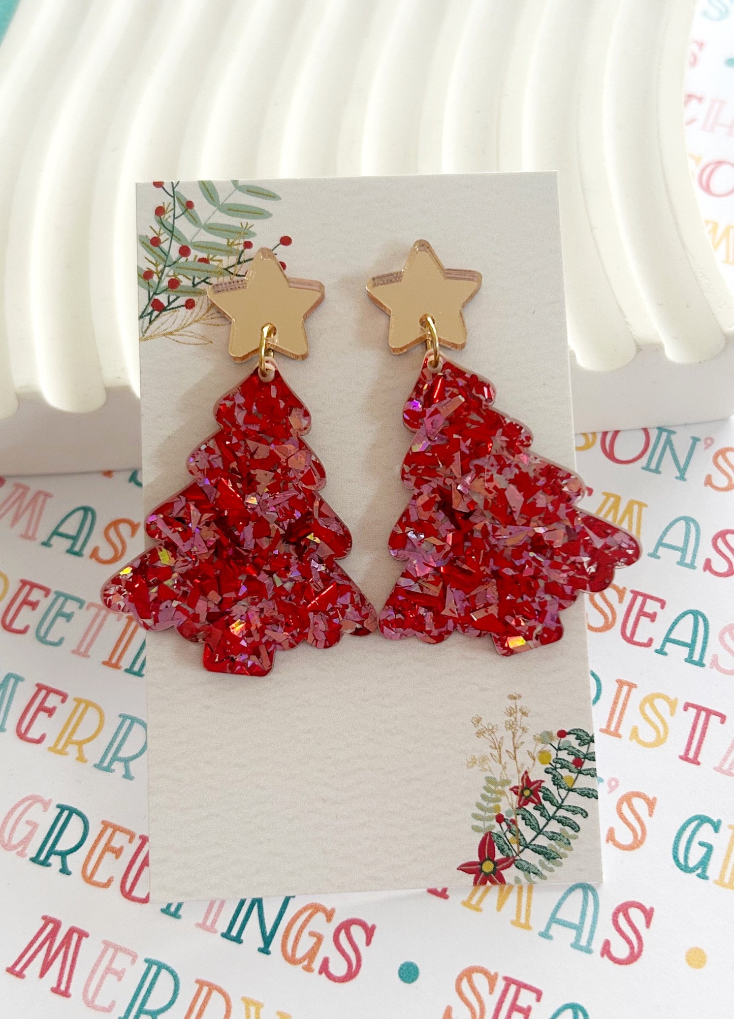Fir Christmas Tree Dangles