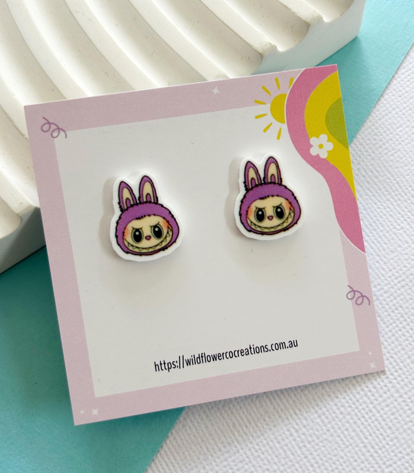 Ugly Monster Studs