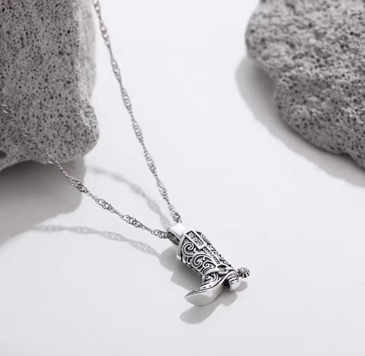 Cowboot Necklace