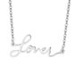 TS Necklace Silver in