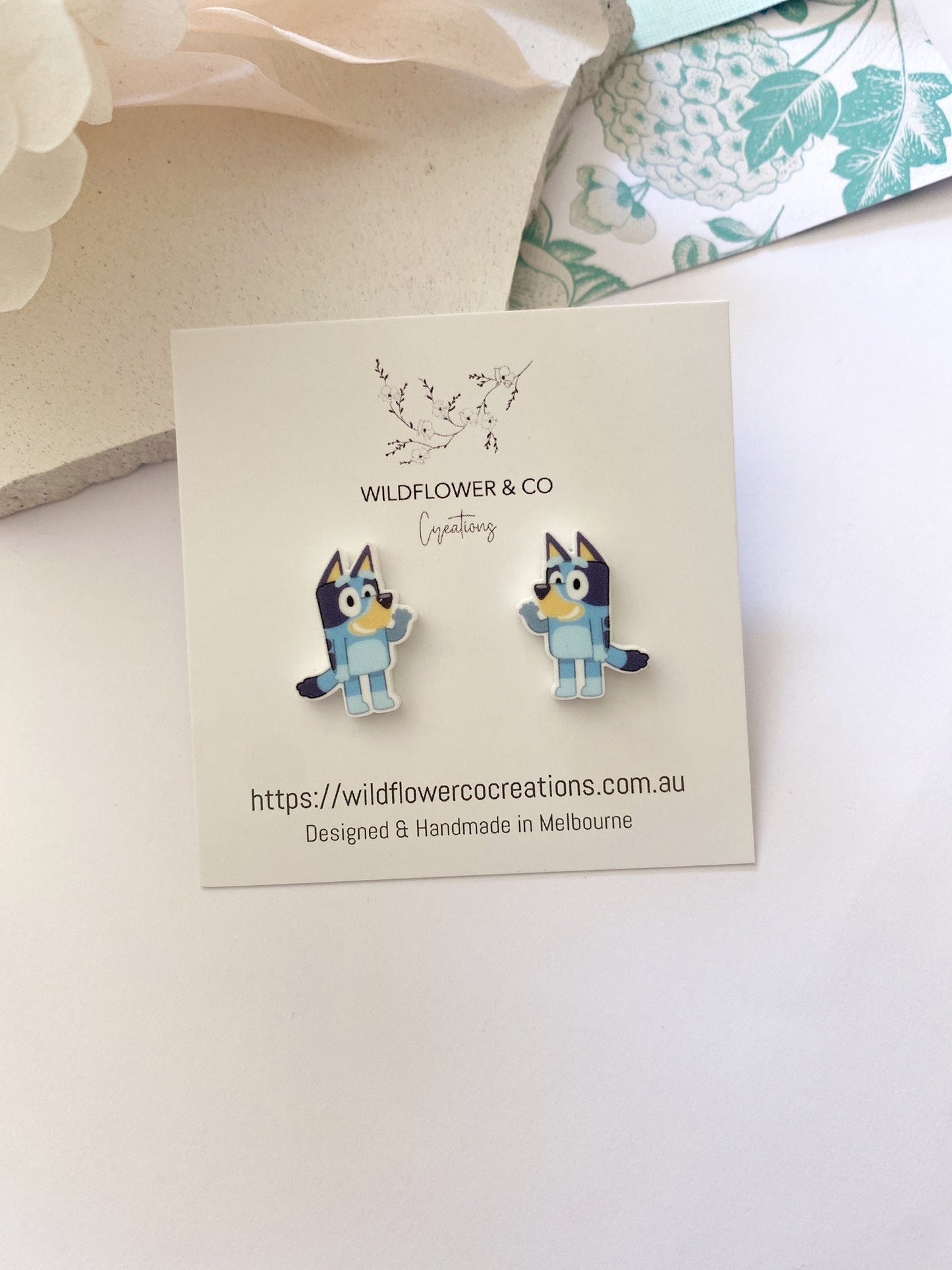 Orange Dog Studs