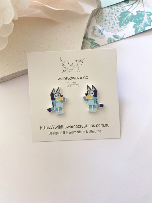 Orange Dog Studs
